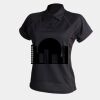 Women's piped performance polo Thumbnail