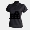 Women's piped performance polo Thumbnail