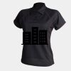 Women's piped performance polo Thumbnail