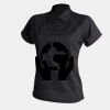 Women's piped performance polo Thumbnail