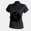 Women's piped performance polo Thumbnail