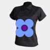 Women's piped performance polo Thumbnail
