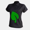 Women's piped performance polo Thumbnail