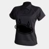 Women's piped performance polo Thumbnail