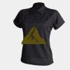 Women's piped performance polo Thumbnail