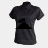 Women's piped performance polo Thumbnail