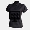 Women's piped performance polo Thumbnail