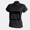 Women's piped performance polo Thumbnail