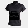 Women's piped performance polo Thumbnail