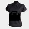 Women's piped performance polo Thumbnail