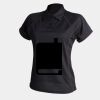 Women's piped performance polo Thumbnail