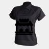 Women's piped performance polo Thumbnail