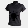 Women's piped performance polo Thumbnail