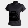 Women's piped performance polo Thumbnail