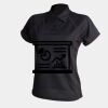 Women's piped performance polo Thumbnail