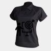 Women's piped performance polo Thumbnail
