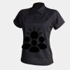 Women's piped performance polo Thumbnail