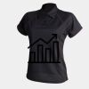 Women's piped performance polo Thumbnail