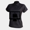 Women's piped performance polo Thumbnail