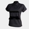 Women's piped performance polo Thumbnail