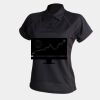 Women's piped performance polo Thumbnail