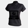 Women's piped performance polo Thumbnail