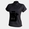 Women's piped performance polo Thumbnail