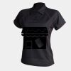 Women's piped performance polo Thumbnail