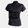 Women's piped performance polo Thumbnail