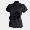 Women's piped performance polo Thumbnail