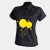 Women's piped performance polo Thumbnail