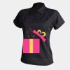 Women's piped performance polo Thumbnail