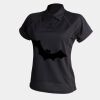 Women's piped performance polo Thumbnail