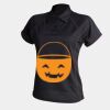 Women's piped performance polo Thumbnail