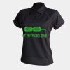 Women's piped performance polo Thumbnail