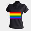 Women's piped performance polo Thumbnail