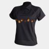 Women's piped performance polo Thumbnail