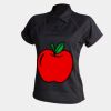 Women's piped performance polo Thumbnail