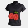 Women's piped performance polo Thumbnail