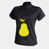 Women's piped performance polo Thumbnail