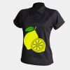 Women's piped performance polo Thumbnail