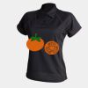 Women's piped performance polo Thumbnail