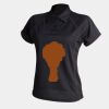 Women's piped performance polo Thumbnail