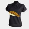 Women's piped performance polo Thumbnail