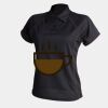 Women's piped performance polo Thumbnail