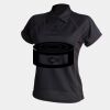 Women's piped performance polo Thumbnail