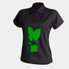Women's piped performance polo Thumbnail