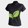Women's piped performance polo Thumbnail