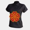 Women's piped performance polo Thumbnail