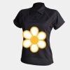 Women's piped performance polo Thumbnail